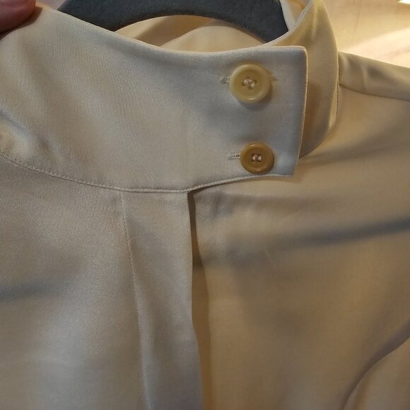Vintage Finity Silk Blouse - Picture 4 of 6